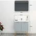 現代浴室の家具の浴室の木製のドレッシング キャビネットの床のホテルの流しの浴室キャビネット セット